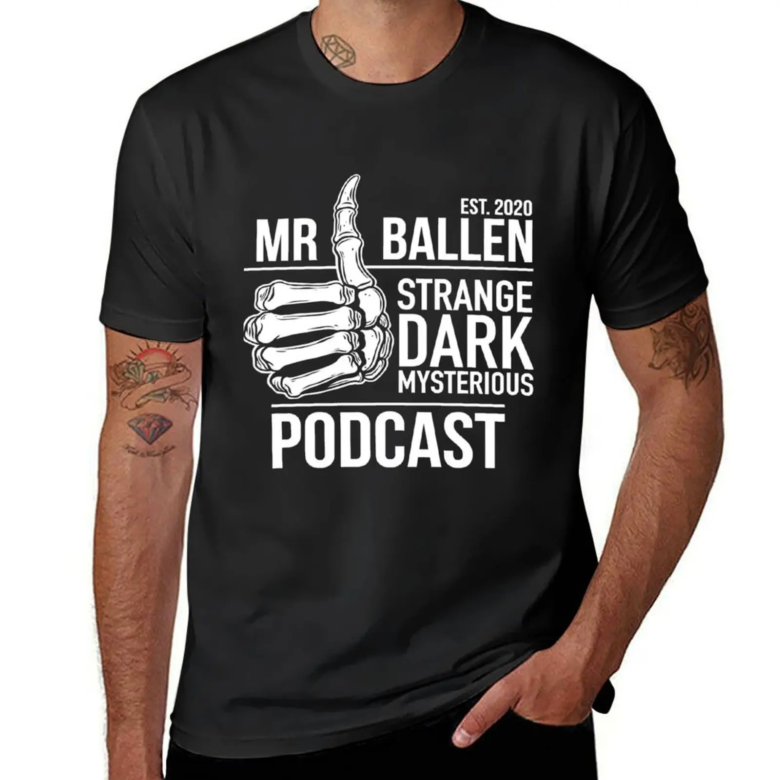 Футболка Mr Ballen из аниме, восхитительная мужская одежда