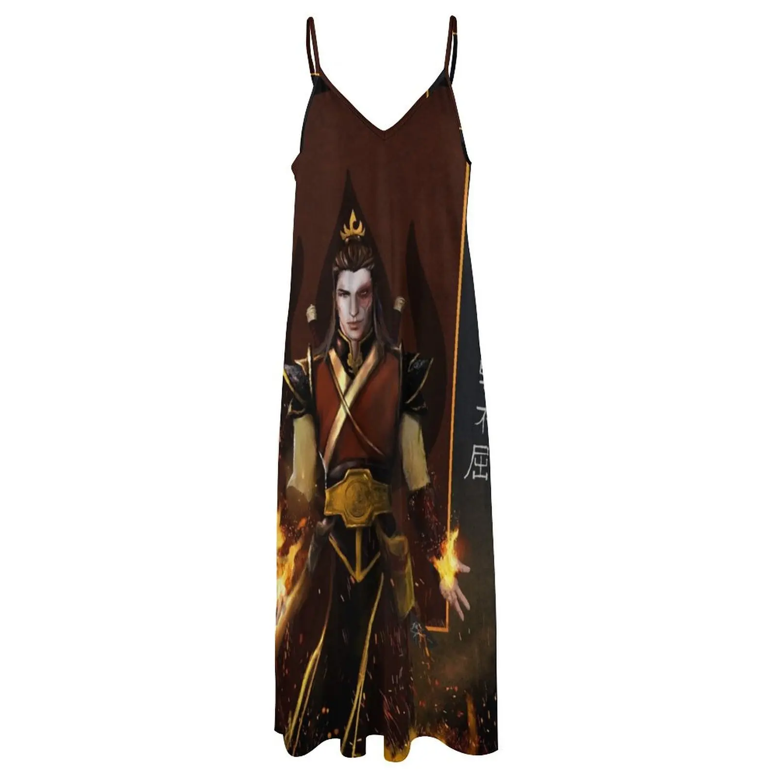 Фото Fire Lord Zuko from Avatar: The Last Airbender Платье без рукавов Эстетическая одежда платья на день рождения для женщин Вечернее платье Платье №4