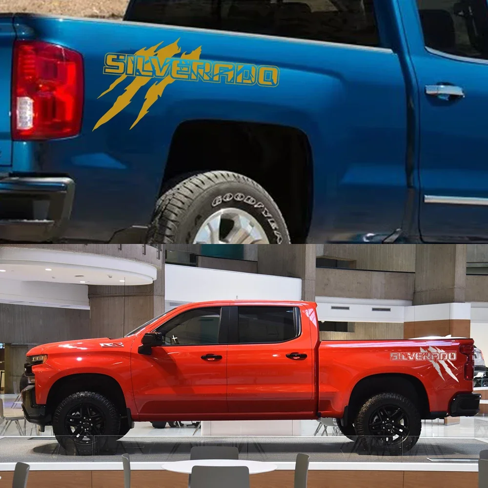 Фото Автомобильная наклейка на все тело для Chevrolet Silverado 1500 2500 Z71 S10, графический пикап №4