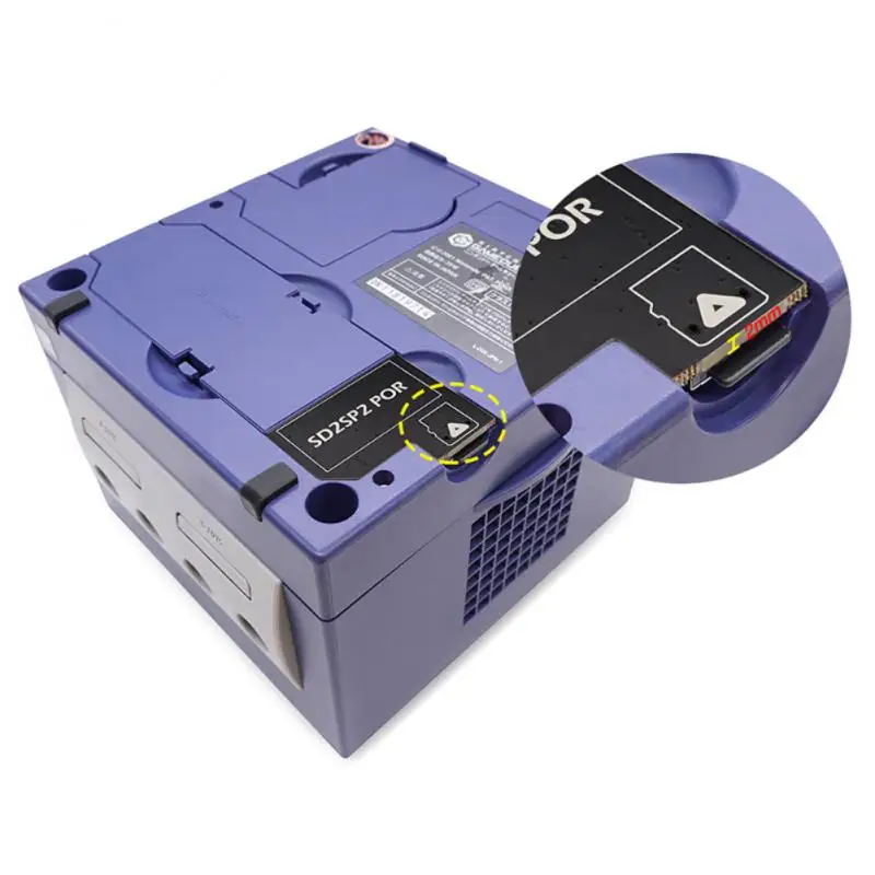 Фото Адаптер для замены картридера BitFunx SD2SP2 + мини-диск загрузки DVD + чип Xeno GC для Gamecube NGC №5