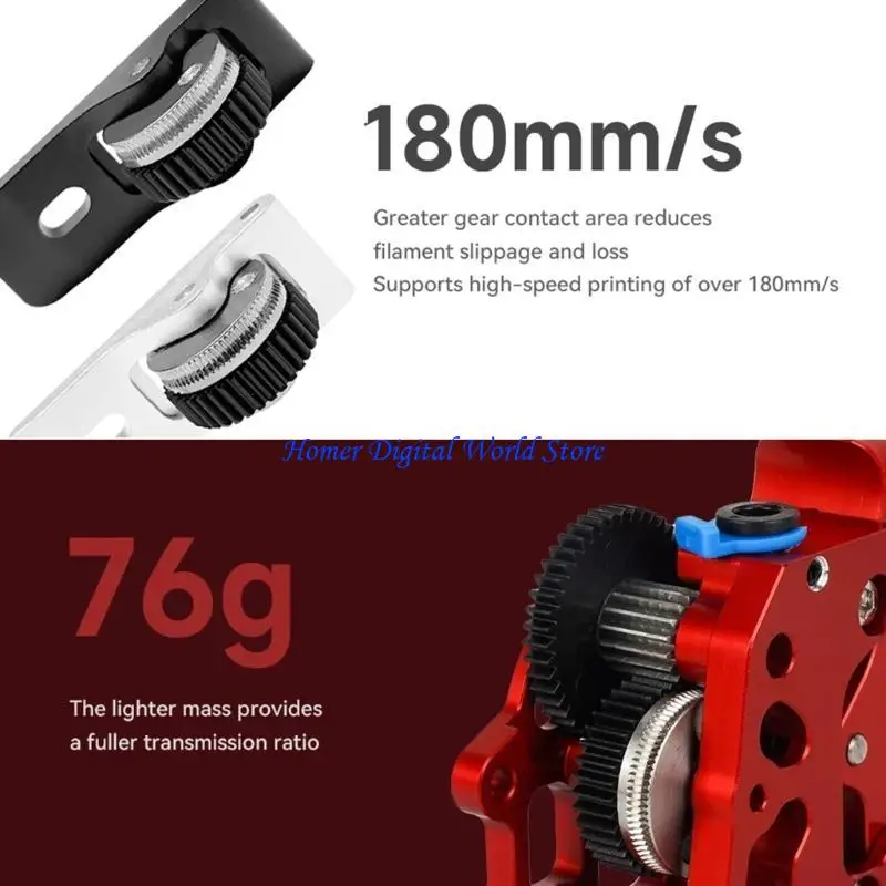 Фото H55F All Metal Extruder HGX Lite Extruder Extruder Extruder для Voron №4