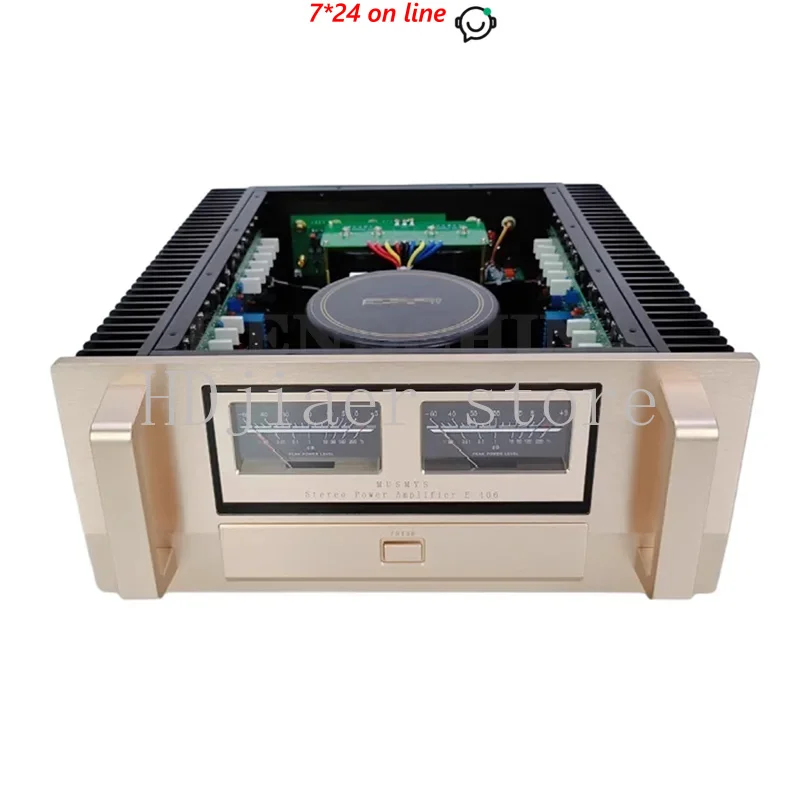 HIFI усилитель YU-05 MUSMYS Clone Study Acceleration E-406 Class AB 320 Вт/4 Ом 180 Вт/8 Ом Полностью балансный усилитель SNR 120 дБ