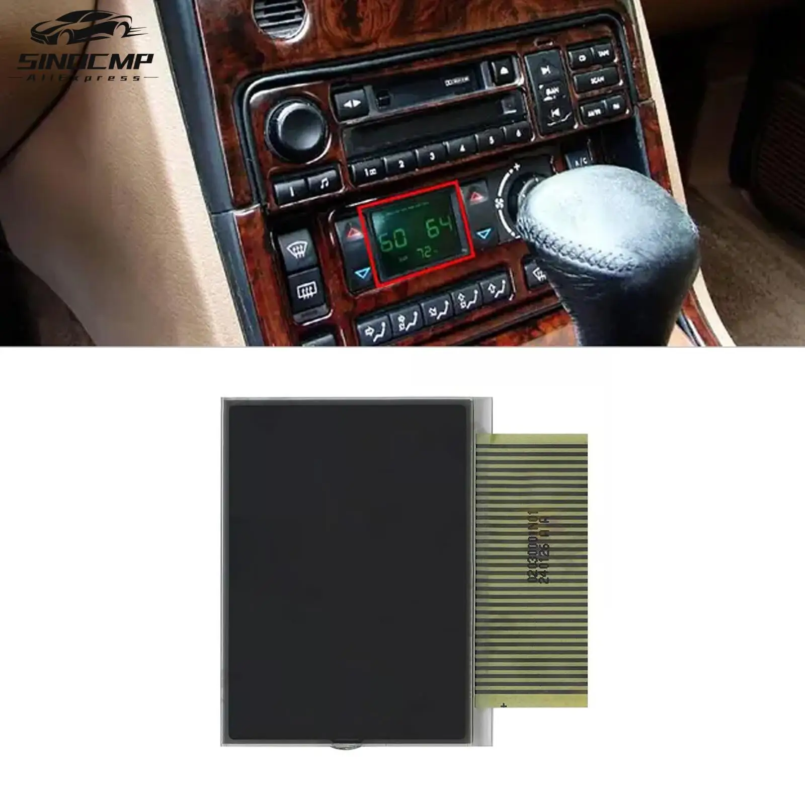 ЖК-экран приборной панели JFC102550 AWR5051 W963910T 69172011 для Range Rover HSE P38 A/C, обогреватель, контроль температуры климат