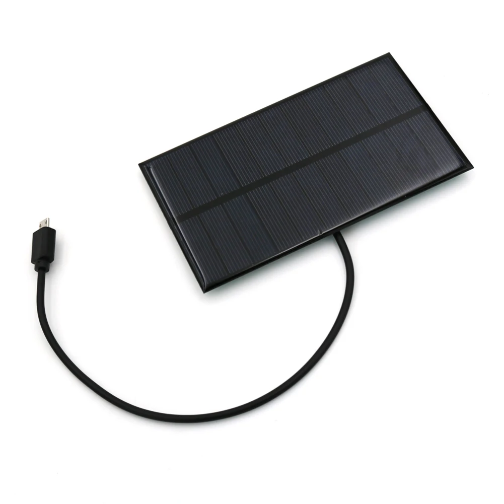 Наружное использование солнечной панели Power Bank Эффективный выход 2 Вт Легкий дизайн Идеально подходит для кемпинга для устройств Android