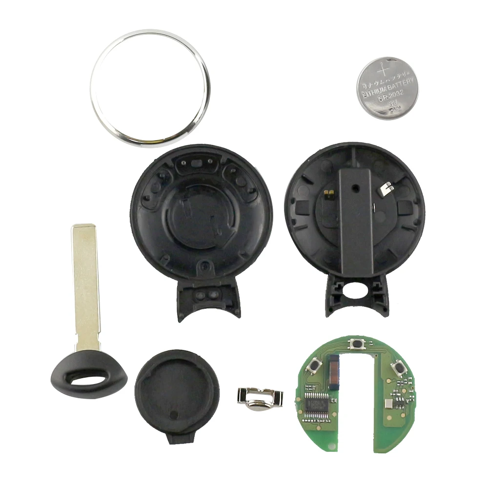 Фото Для BMW Mini Cooper R56 R57 R58 R60 R61 Clubman Countryman Cabrio S ONE D дистанционный Автомобильный ключ 315/315LP/434/868Mhz ID46 PCF7945 чип №4