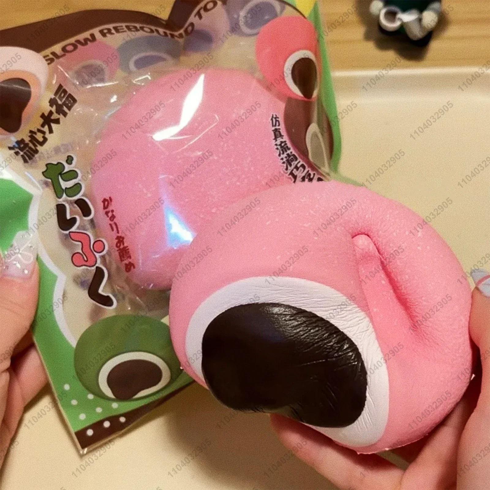 Lava Mochi Медленно растущий мягкий милый пухлый моти Торт Кондитерские изделия Медленный отскок Сжимаемая игрушка Squishy Антистрессовая игрушка для расслабления рук