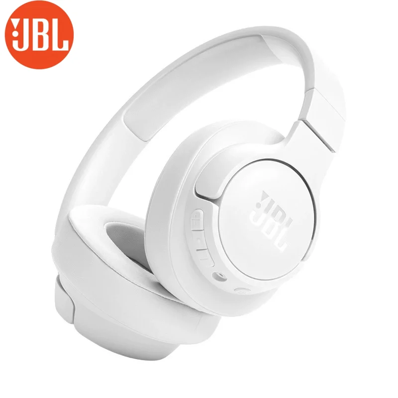Фото Оригинальные беспроводные Bluetooth-наушники JBL Tune 720BT с микрофоном, поддержка аккумулятора 75 часов, складное приложение с глубокими басами №4