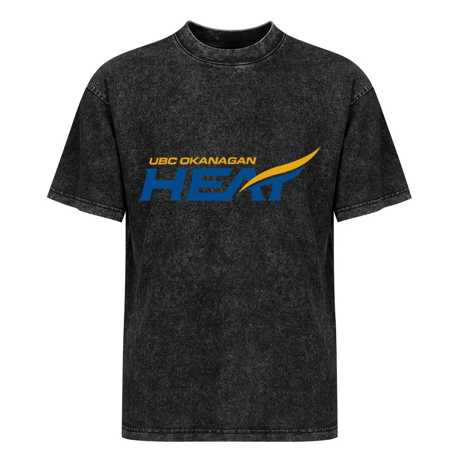 Фото UBC Okanagan Heat Logo2 футболка большого размера с рисунком баскетбольные футболки с рисунком аниме фигурки топы больших размеров мужская футболка №3