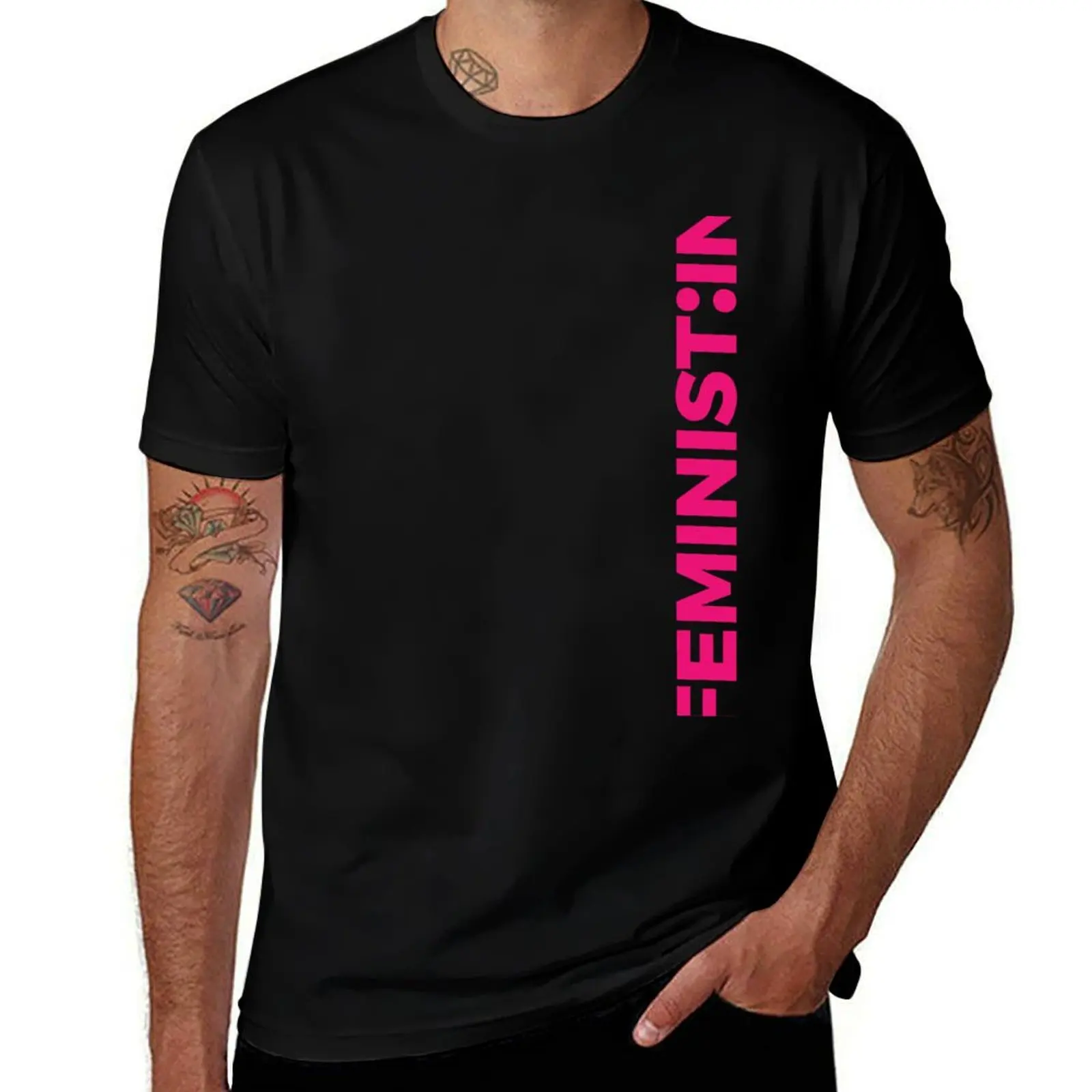 Футболка Kopie von Feminism, дизайнерские рубашки, футболки с аниме, персонализированные винтажные мужские футболки с рисунком, пакет