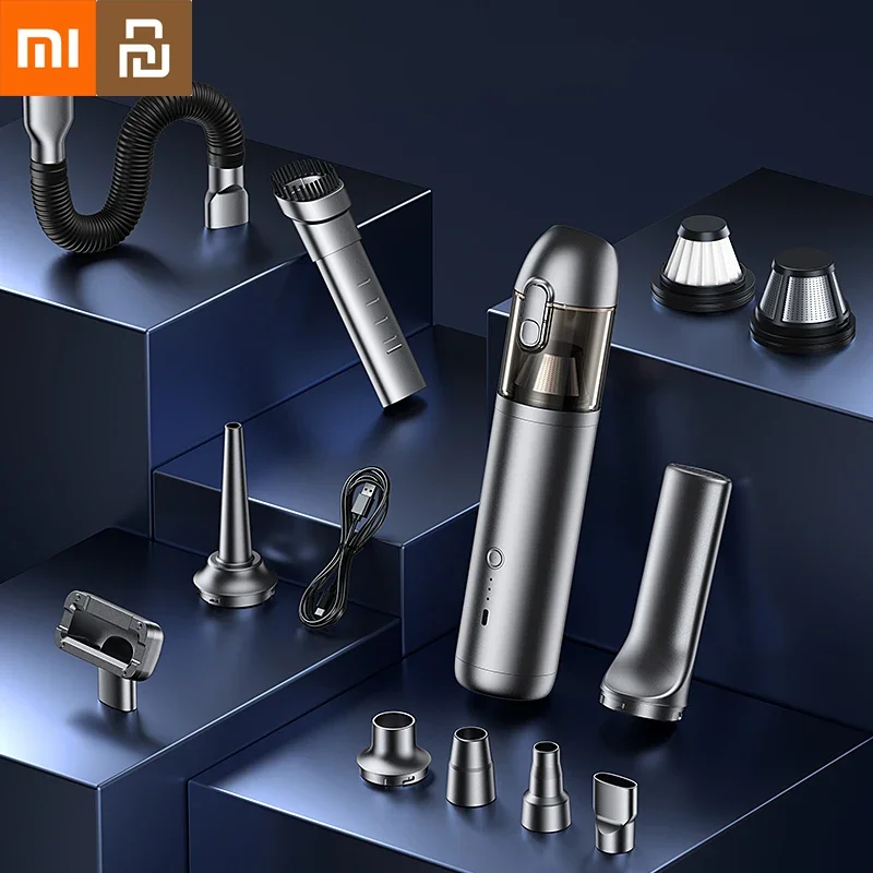 Автомобильный мини-пылесос Xiaomi Youpin, 16000 Па