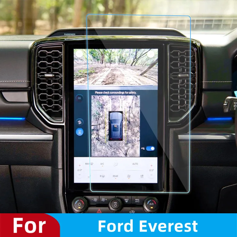 Закаленное стекло для защиты экрана для Ford Everest 2023, пленка для GPS-навигации, пленка для ЖК-экрана с защитой от царапин