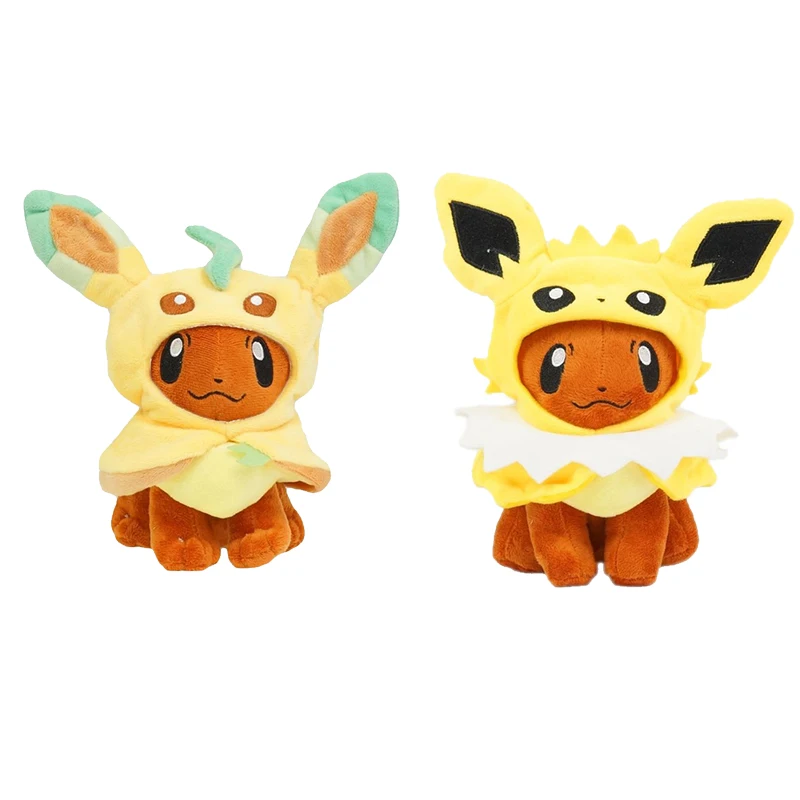 Фото 8 видов стилей Eevee Косплей Покемон Плюшевые игрушки Eevee Cos сильвеон зеркан Flareon милый мультфильм Jolteon Плюшевые мягкие куклы Подарки №2