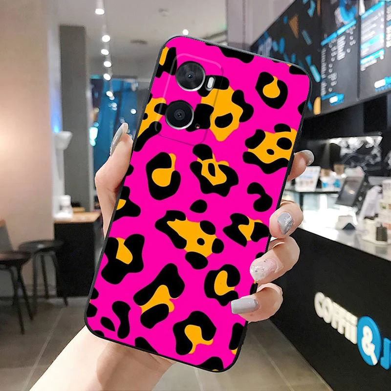 Фото Леопардовый тигровый рисунок, брикет для OPPO A77 A57S A96 A91 A54 A74 A94 A73 A78 A53S A54S A15 A16 A17 A52 A58X A98 №4