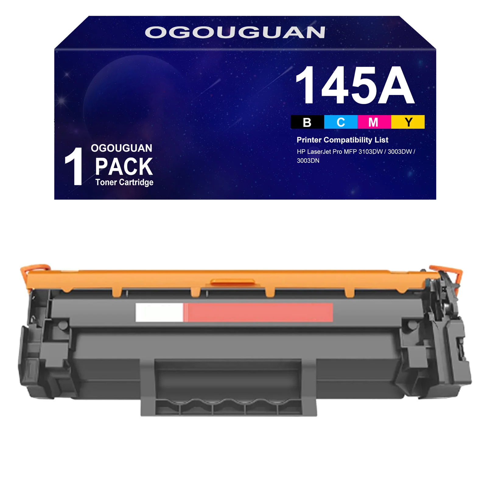 145X с чип-тонер-картриджем W1450X для HP LASERJET PRO 3003 MFP 3103 145A W1450A, сменный лазерный тонер-картридж для принтера