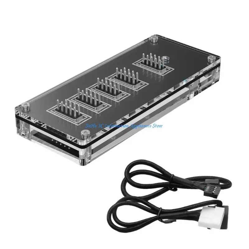 J0MB 9PIN USB -разветвитель с помощью кабеля SATAS Power, внутренние разъемы USB -концентрации USB2.0 разъемы для материнских