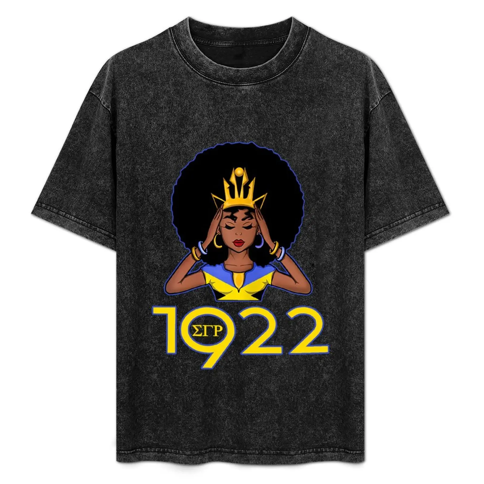 Женская футболка SGRho Sigma-1922 Cool Black Girl Gamma-Rho Poodle, забавные футболки для мужчин Мужская одежда