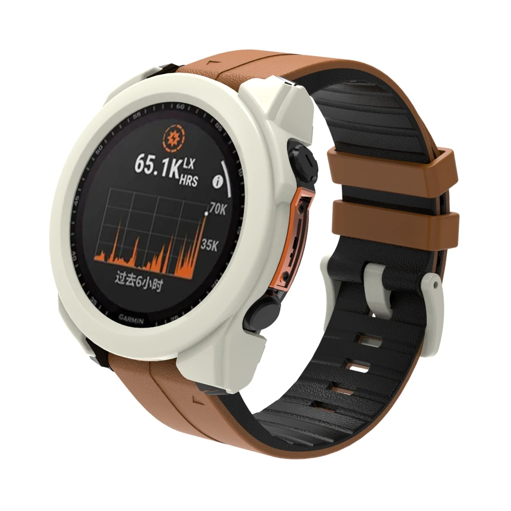 Фото Универсальный защитный чехол-бампер для ПК для Garmin Fenix 8 51 мм, 47 мм, 43 мм, чехол AMOLED SOLAR и аксессуары для защиты стекла №4