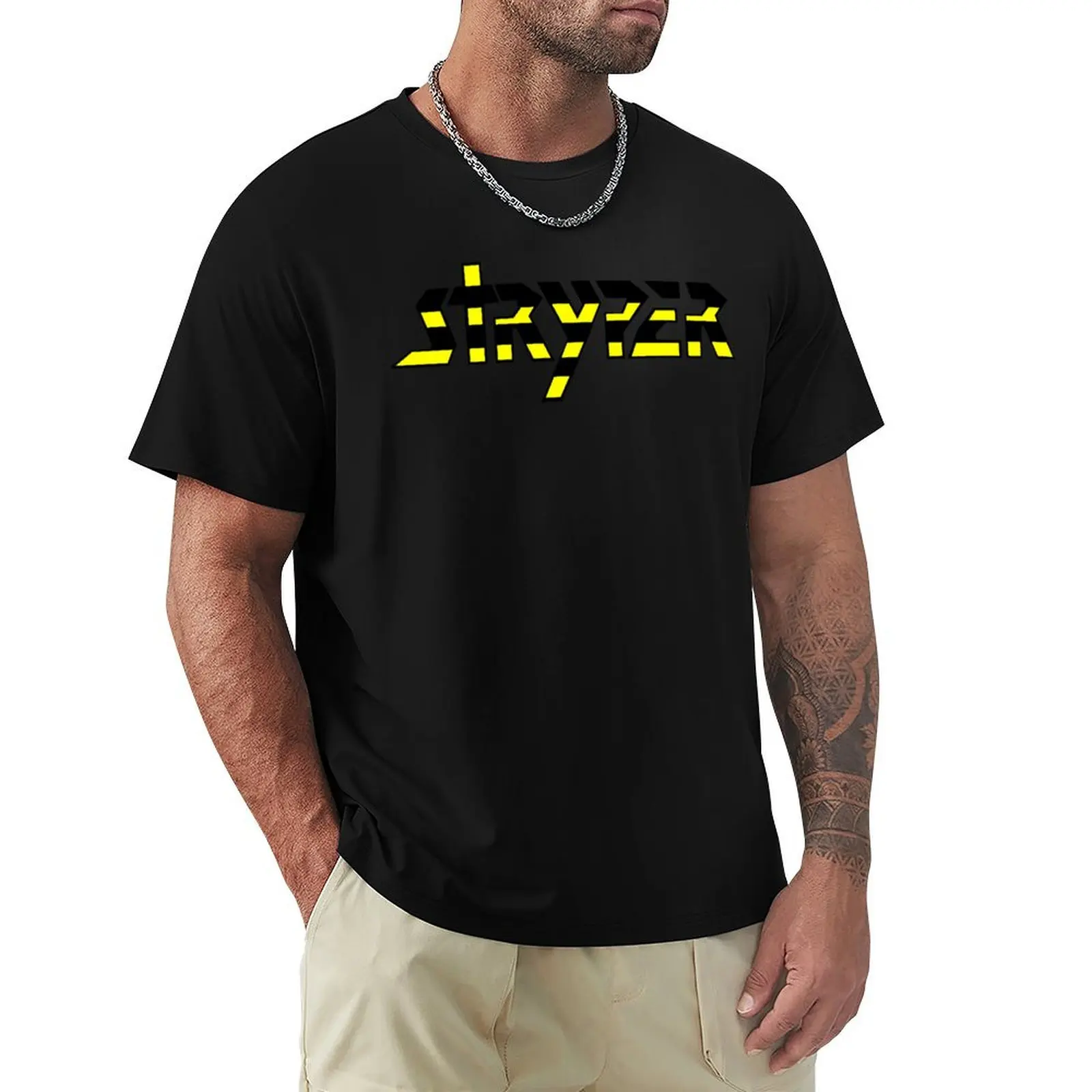 Stryper Meilleur родственная интеллектуальная футболка Meilleur vendeur основная футболка спортивные фанаты заготовки футболки для мужчин хлопок