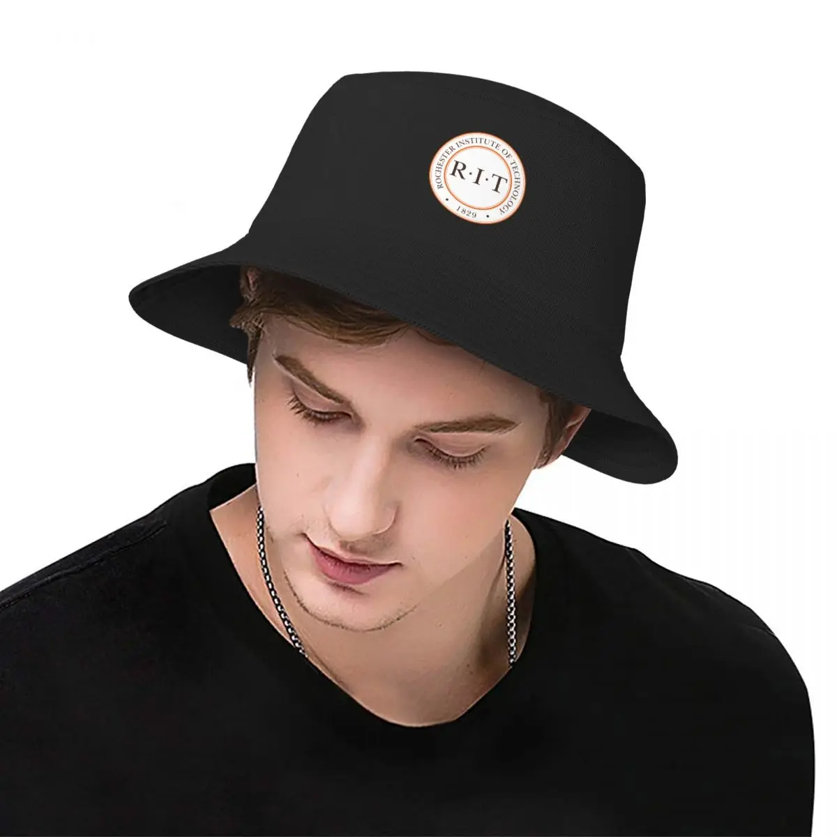 Фото RIT- rochester Institute of Technology Панама Роскошная кепка Horse Hat Женская 2024 Мужская №2