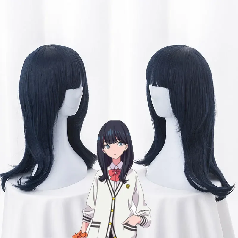 Фото Новинка 2023, косплей-костюм SSSS.GRIDMAN Takarada Rikka из аниме, костюм на Хэллоуин, Рождество, женский костюм, длинные парики Gridman №2