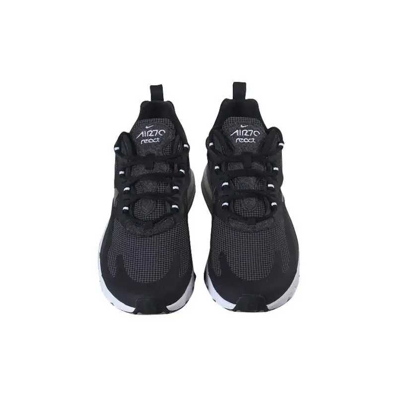 Фото Кроссовки Nike Air Max 270 React металлические серебристые №3
