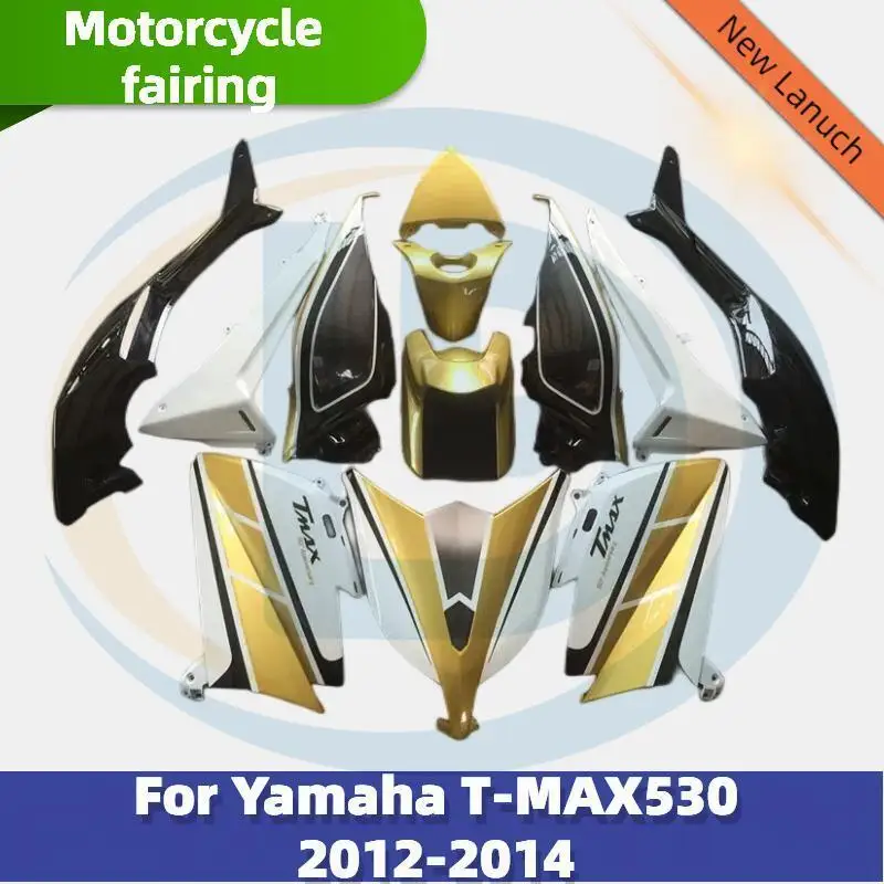 Комплект Bodi обтекатель Jet Injeksi ABS Sepeda Motor для Yamaha TMAX530 Set/set 530 2012 2013 2014 T-MAX обтекатель 12 13 14