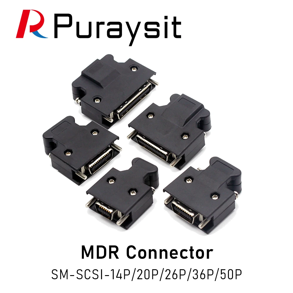 Разъем Puraysit MDR Разъем сервопривода SM-SCSI-14P 20P 26P 36P 50P Разъем