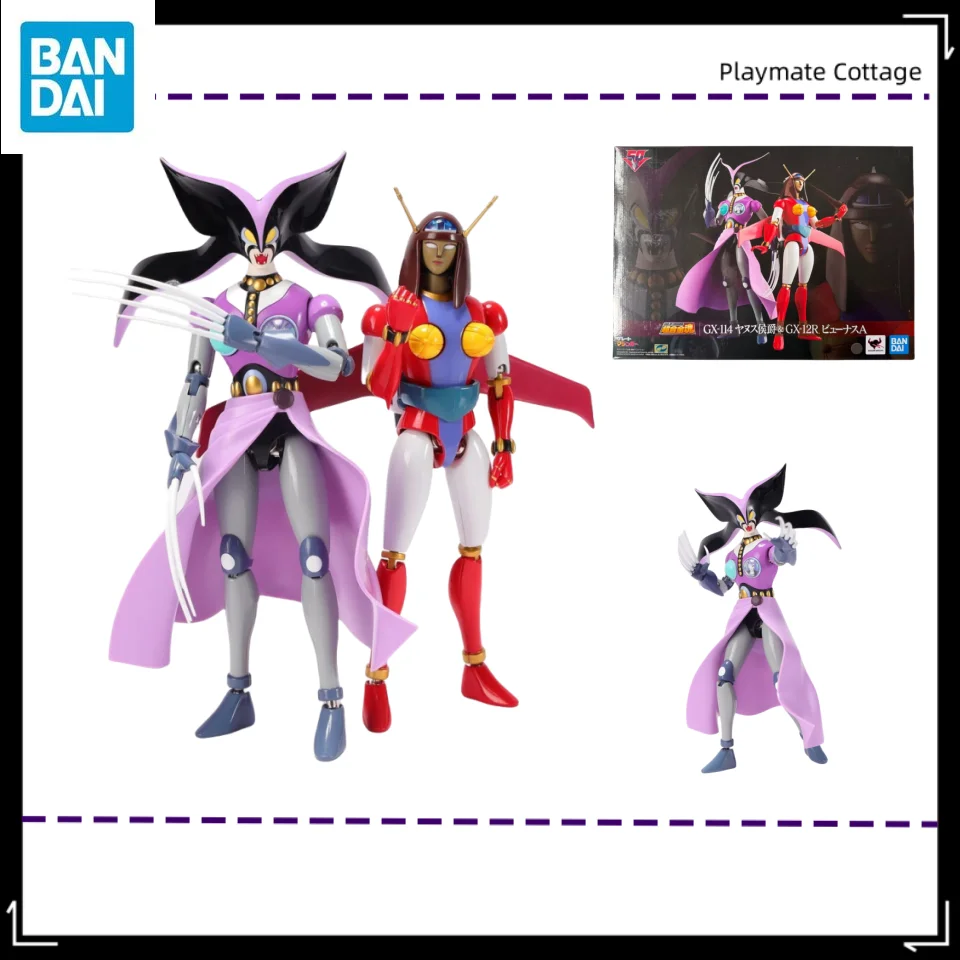 Bandai Подлинная Soul of Chogokin Аниме Персонаж GX-114 Marquis Janus & GX-12R Venus Готовый продукт Оригинальная коробка Совершенно новый