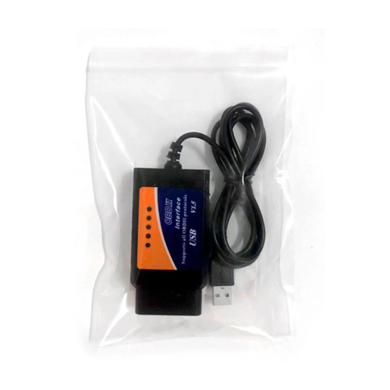 Фото Сканер диагностический универсальный, OBD II, ELM 327, Wi-Fi, USB №4