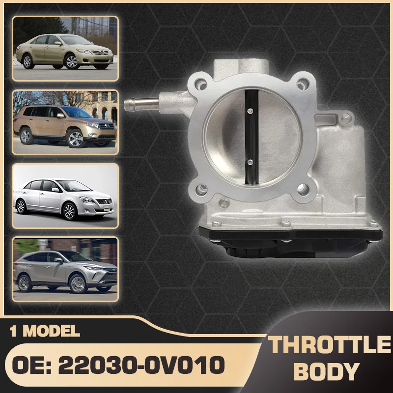 Автомобильный электронный корпус дроссельной заслонки для Scion tC Toyota Camry Toyota Highlander Toyota RAV4 Toyota Sienna Toyota Venza L4 22030-0V010