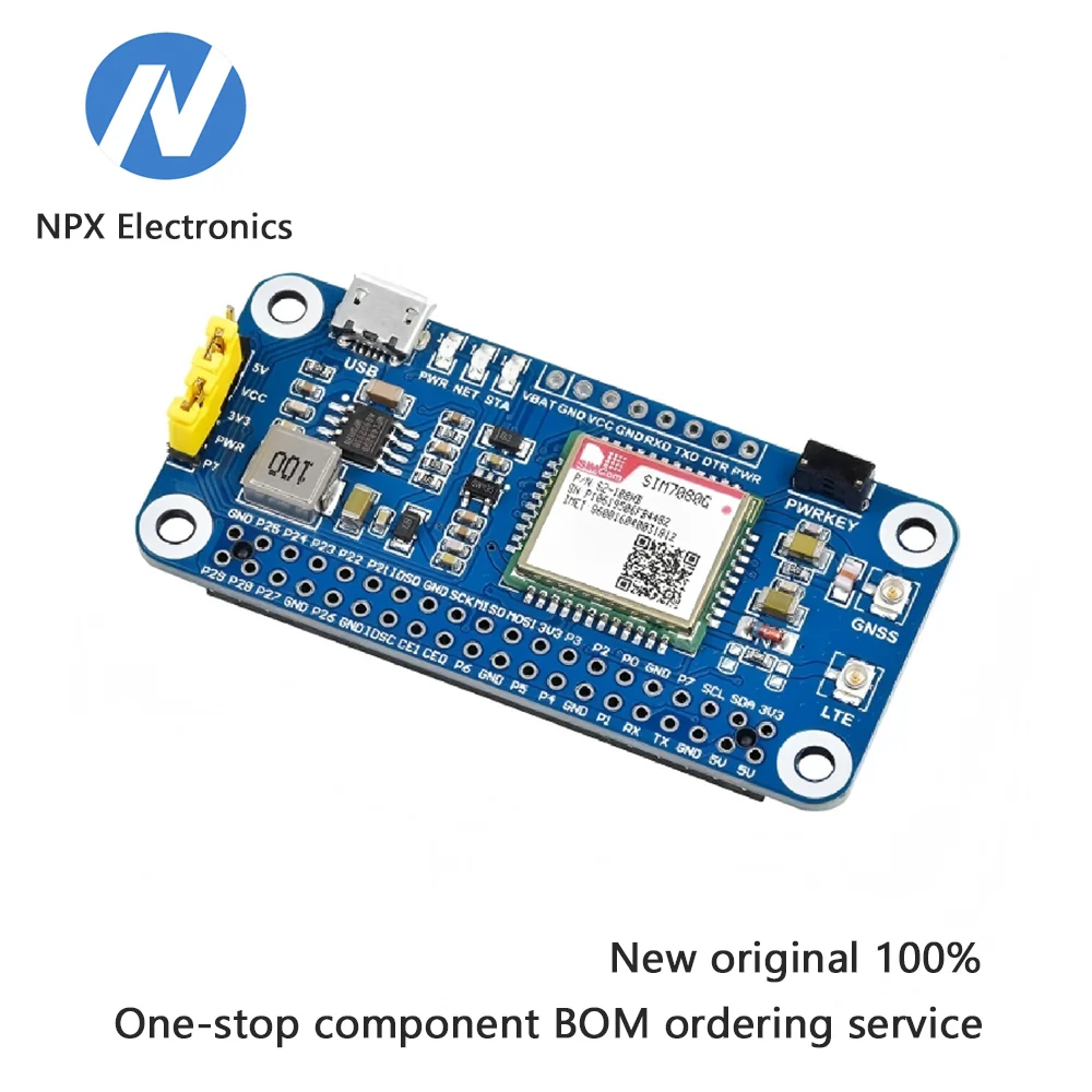 Плата расширения SIM7080G, Интернет вещей, Global Connect, Emtc, NB-IoT, EMTC, GNSS