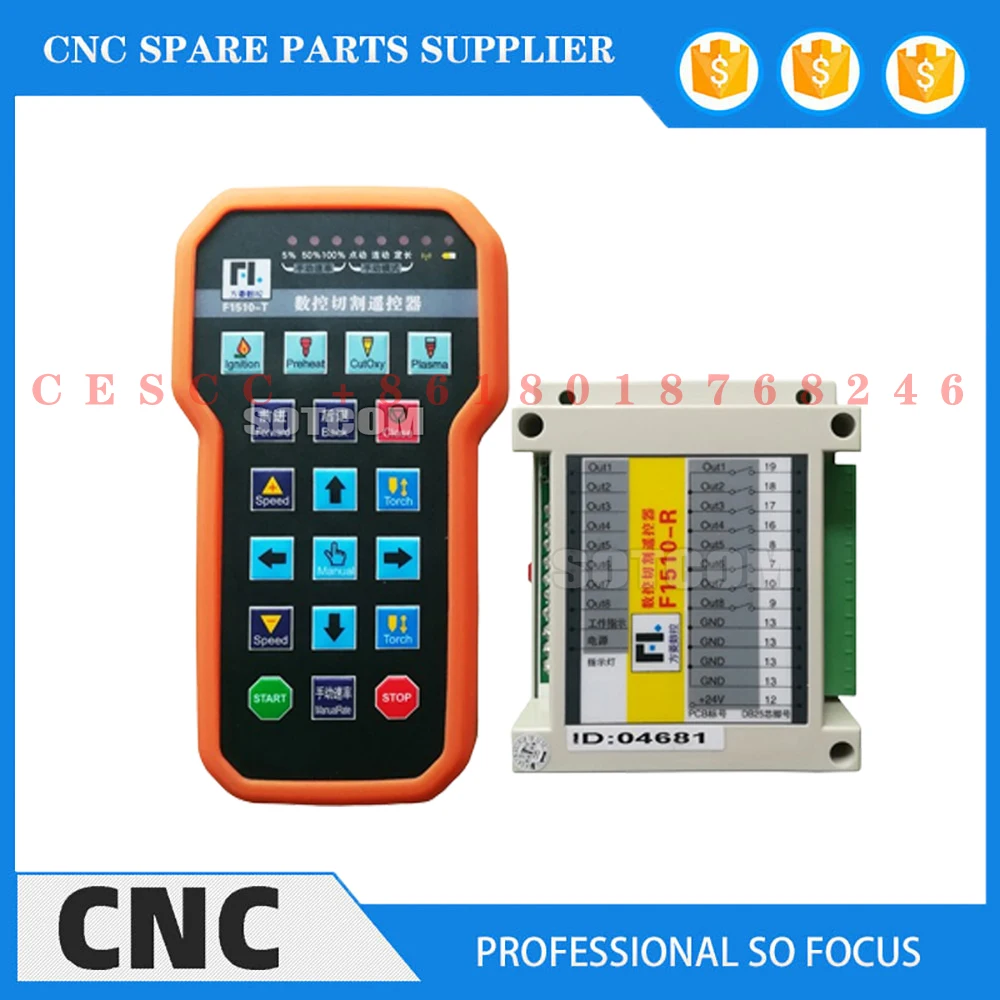 Комплект Pengendali Plasma Thc Cnc F2300a Sistem Cnc 2 Sumbu F2300aF1621pHp105Jykb-100-dc24v-t3F1510 Remote Control Nirkabel (art.: 3920cef7e4eb5) - 3920cef7e4eb5