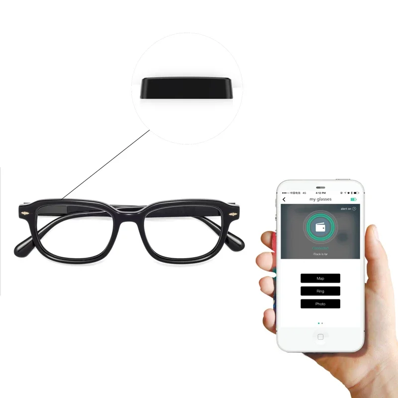 ITrack G Мини Смарт bluetooth очки локатор ключ поиск беспроводной дистанционный BLE 4,0/5,0 очки трекер с приложением