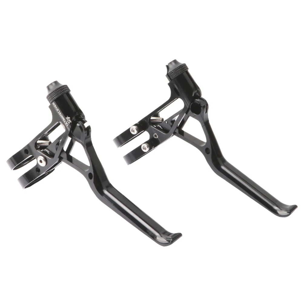 Тормозной рычаг для Shimano ForBrompton, V-тормоз, рычаг тормоза, 1 пара, велосипедные аксессуары, черные Запчасти для велоспорта, Новинка