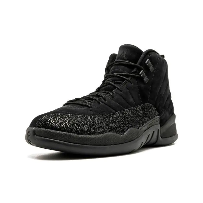 Фото Черные кроссовки Nike Jordan 12 Retro OVO 873864 -032 №3