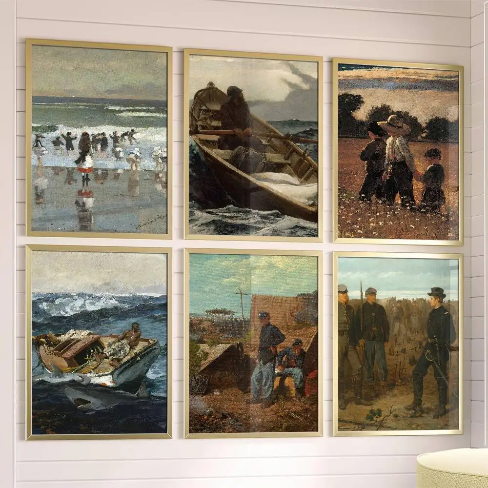 Winslow Homer художественный плакат холст картина настенная художественная картина гостиная домашняя спальня декор