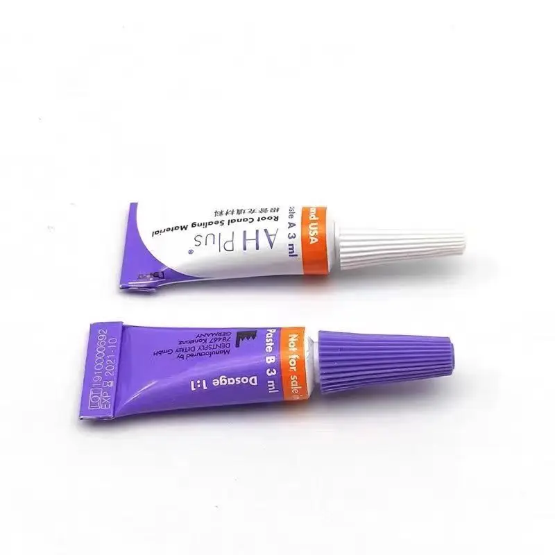 Фото Стоматологические материалы Dentsply AH Plus Паста для наполнения корневых каналов A 3 мл + паста B 3 мл Цемент для корневых каналов зубов №4