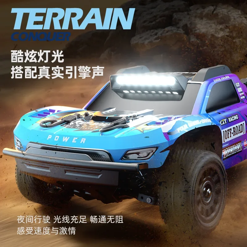 Фото Радиоуправляемый автомобиль Off Road 4x4 50 км/ч или 75 км/ч Высокоскоростной бесщеточный двигатель Monster Truck 1/14 Desert/Snow Racing Drift Cars Игрушки для мальчиков №3