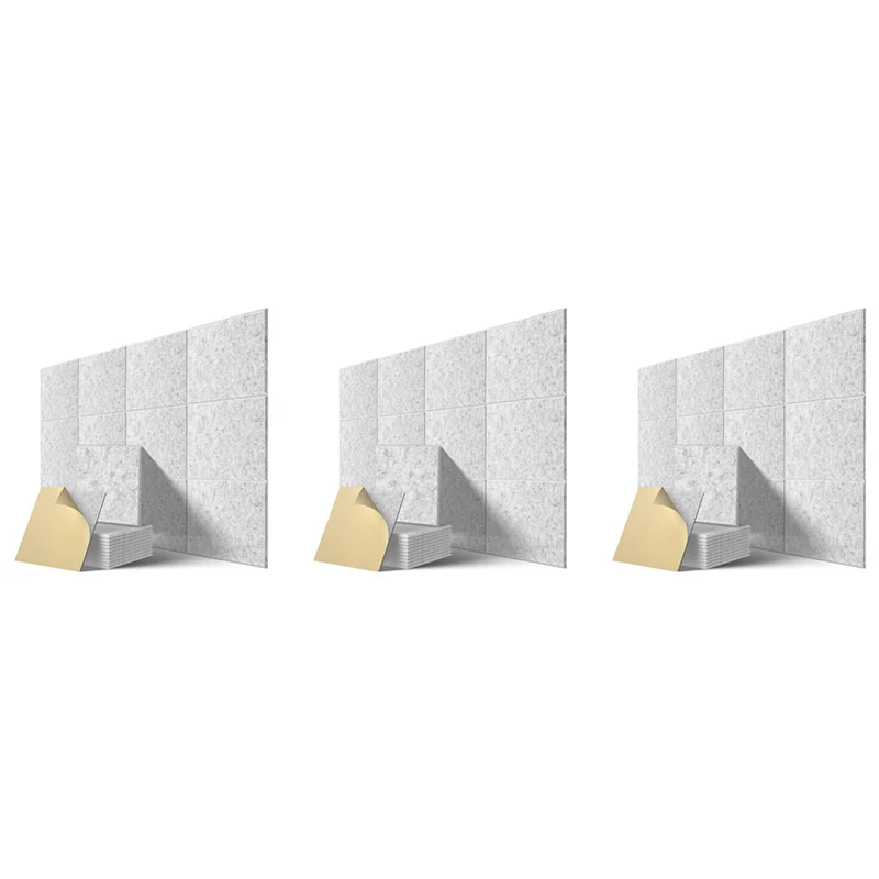 36 шт., самоклеящиеся акустические панели, 12x12x0,4 дюймов