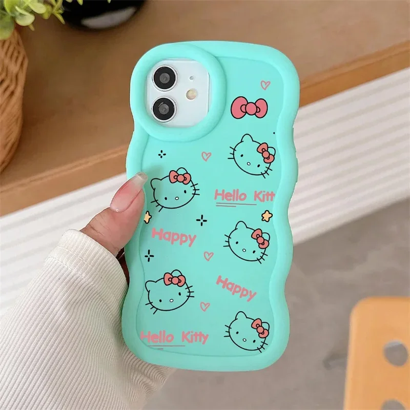 Фото Чехол для Motorola Moto G84 G05 G04 G04S G14 G55 G35 G32 G22 E14 EDGE 40 NEO 5G Couqe Hello Kitty Силикон Новый дизайн №4
