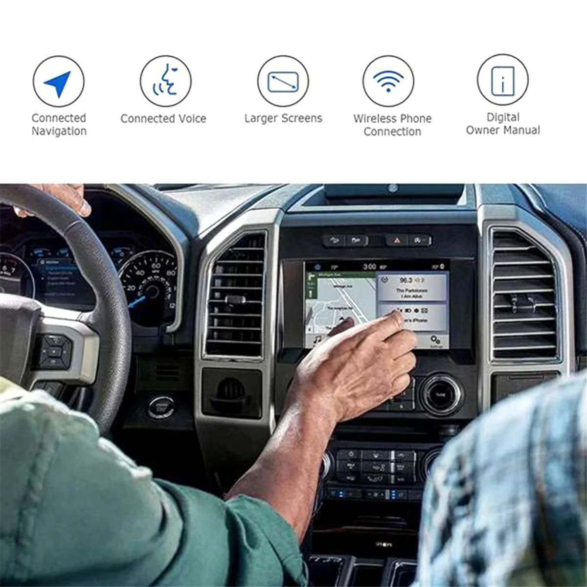 Фото _ APIM модуль Carplay подходит для Ford Sync3 V3.4 2016-2017 №3