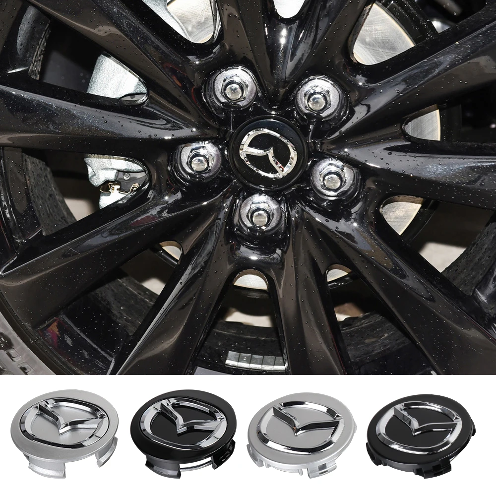 4 шт., 56 мм, задняя крышка для Mazda 3 Axela 6 GH Atenza CX5 2 Demio CX8 CX4 RX8 RX7 MS