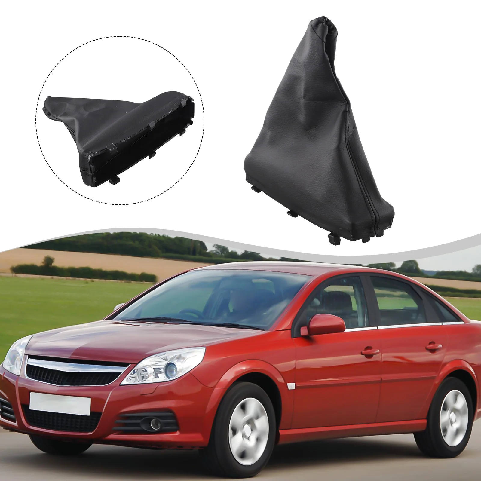 Фото Интерьер автомобиля 578511   Для Vauxhall для Opel для Vectra B, стояночный ручной тормоз, гетры из искусственной кожи, сменные автомобильные аксессуары №3