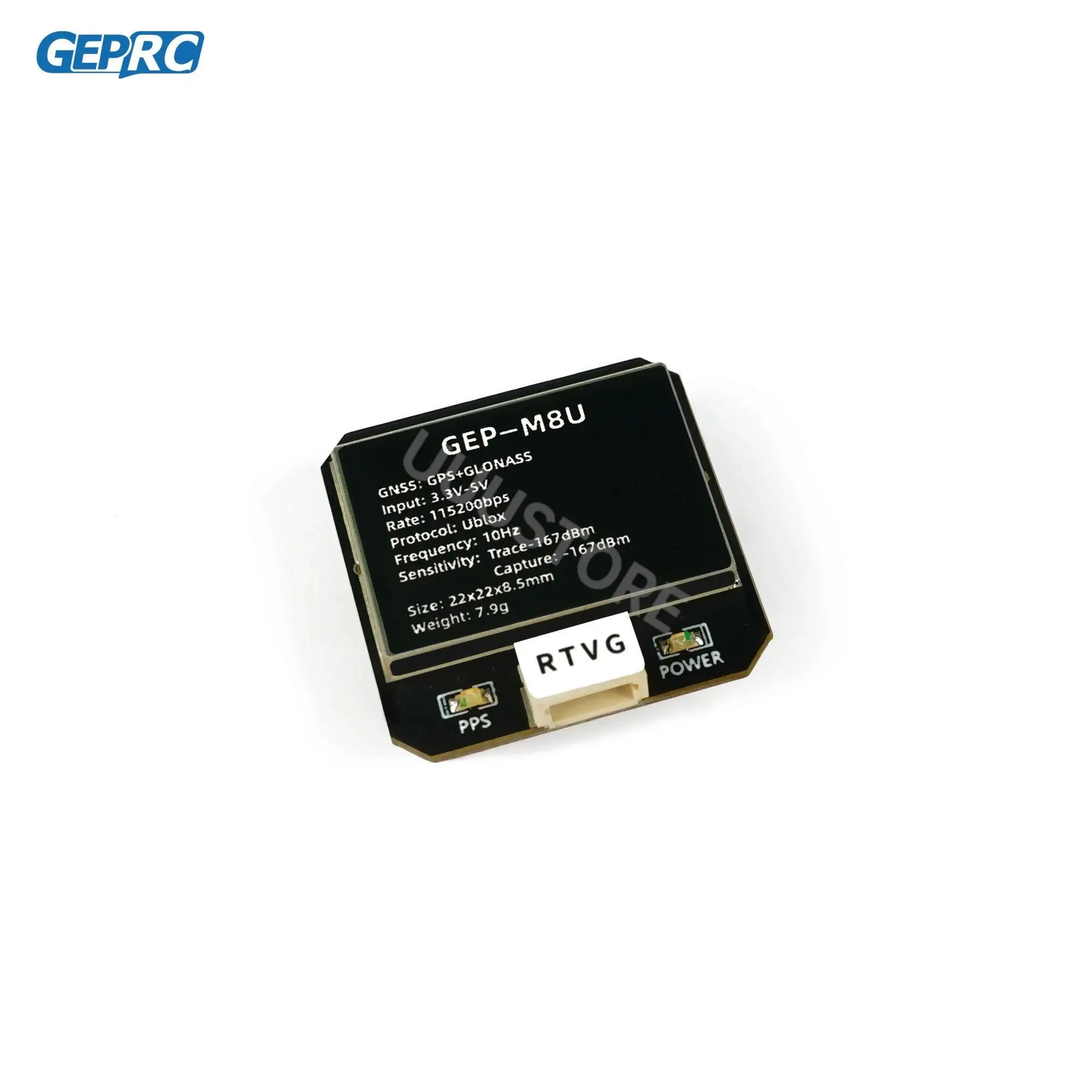 Фото GPS-модуль GEPRC M8U GLONASS BDS, встроенный индикатор питания PPS, стандартный для радиоуправляемого летательного аппарата FPV, дрона дальнего радиуса действия №4