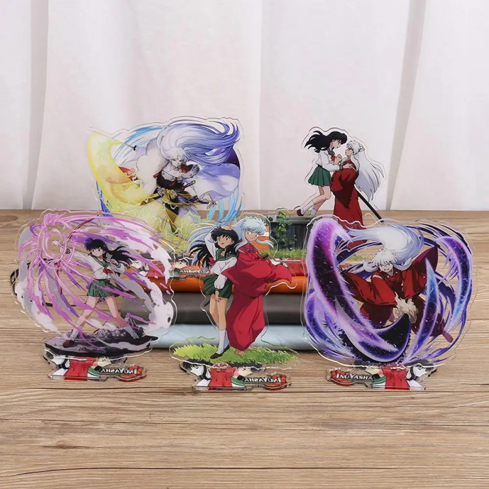 15 см Inuyasha Sesshoumaru акриловая стоячая табличка настольное украшение мультфильм аниме периферия детская сборная игрушка праздничные подарки