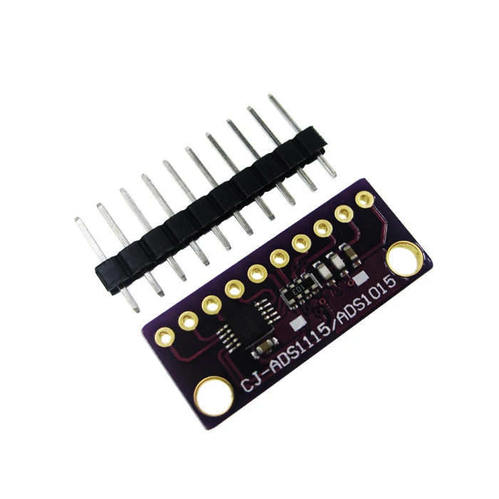 I2C ADS1115 16-битный 4-канальный модуль АЦП с программируемым усилением 2,0 В до 5,5 В RPi
