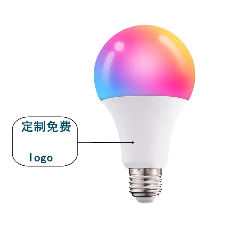 Graffiti Smart RGB CW с затемнением и смешиванием цветов Alexa Language Music Light WiFi Light Bulb Производитель Специальный производитель