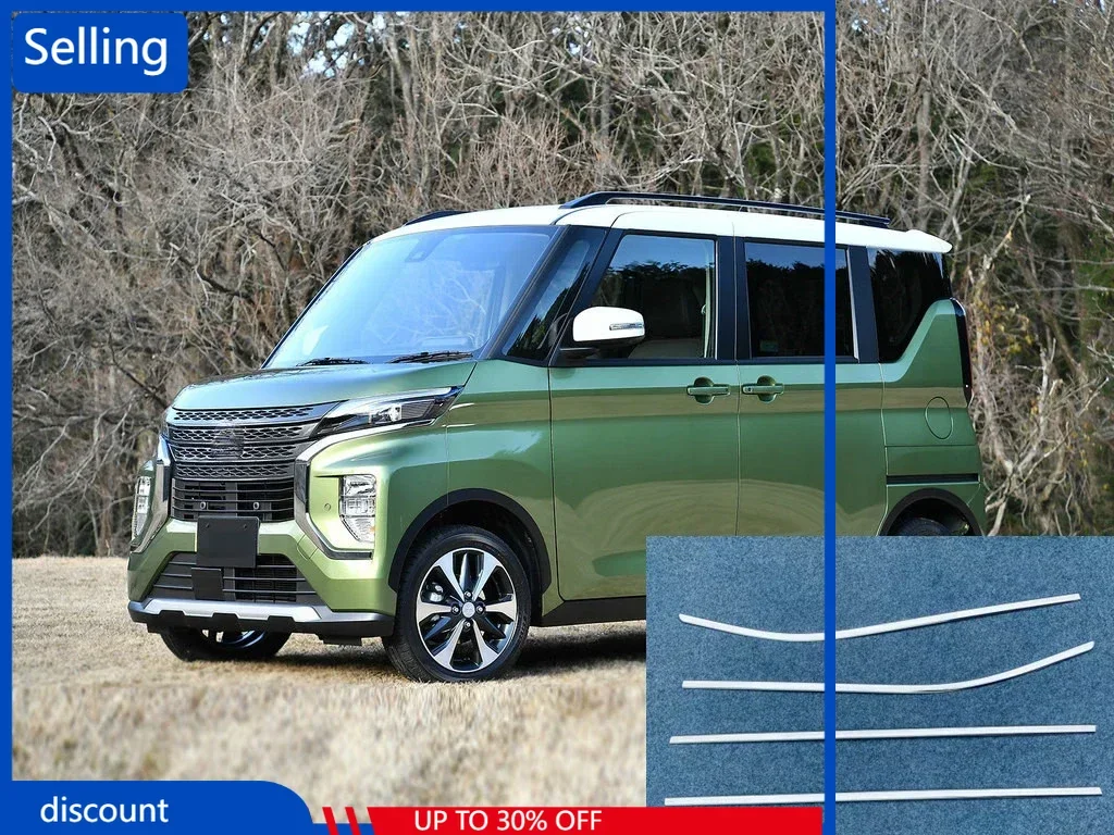 WE для Mitsubishi EKX ek XSpace 2019 2020, автомобильный Стайлинг кузова переменного тока, оконная полоса из нержавеющей стали, накладка на окно, КУПИТЬ