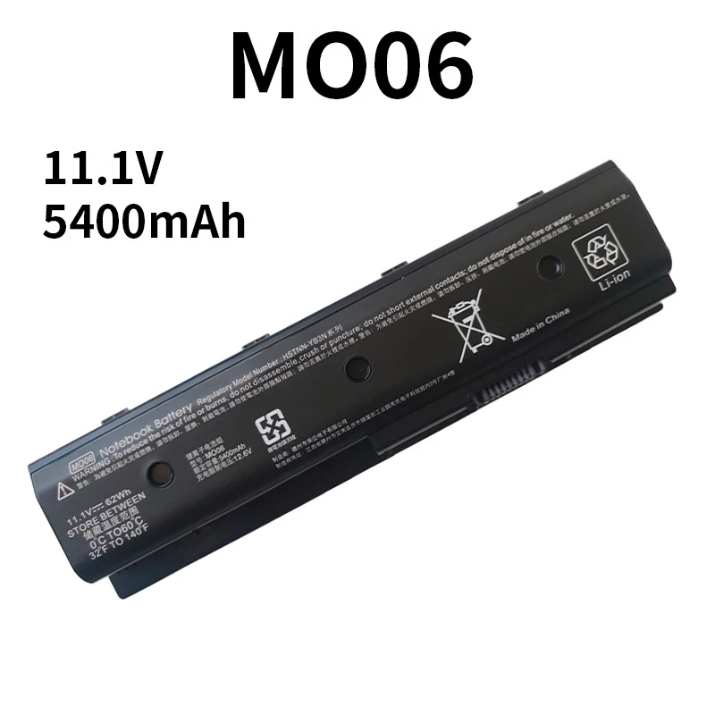 MO06 MO09 Аккумулятор для ноутбука HP Pavilion DV4-5000 5119TX DV6-7000 DV7-7000 TPN-P102 W106 W107 W108 W109 HSTNN-LB3N 11,1 В 62 Втч
