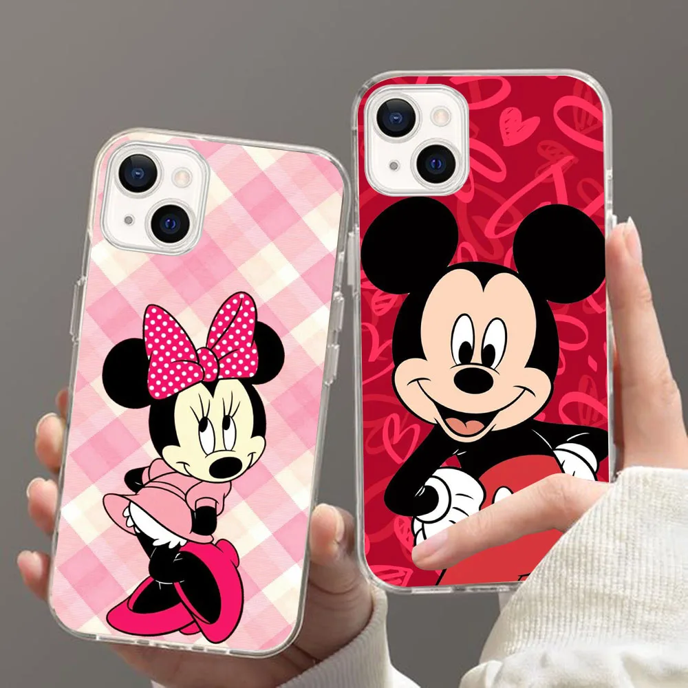Фото Мягкий чехол TS-62 Mickey N Minnie для OPPO A17K A77S A78 Reno 8 8T Find X5 F7 F9 F11 A5 A12E A52 A72 A92 A54 Pro №4